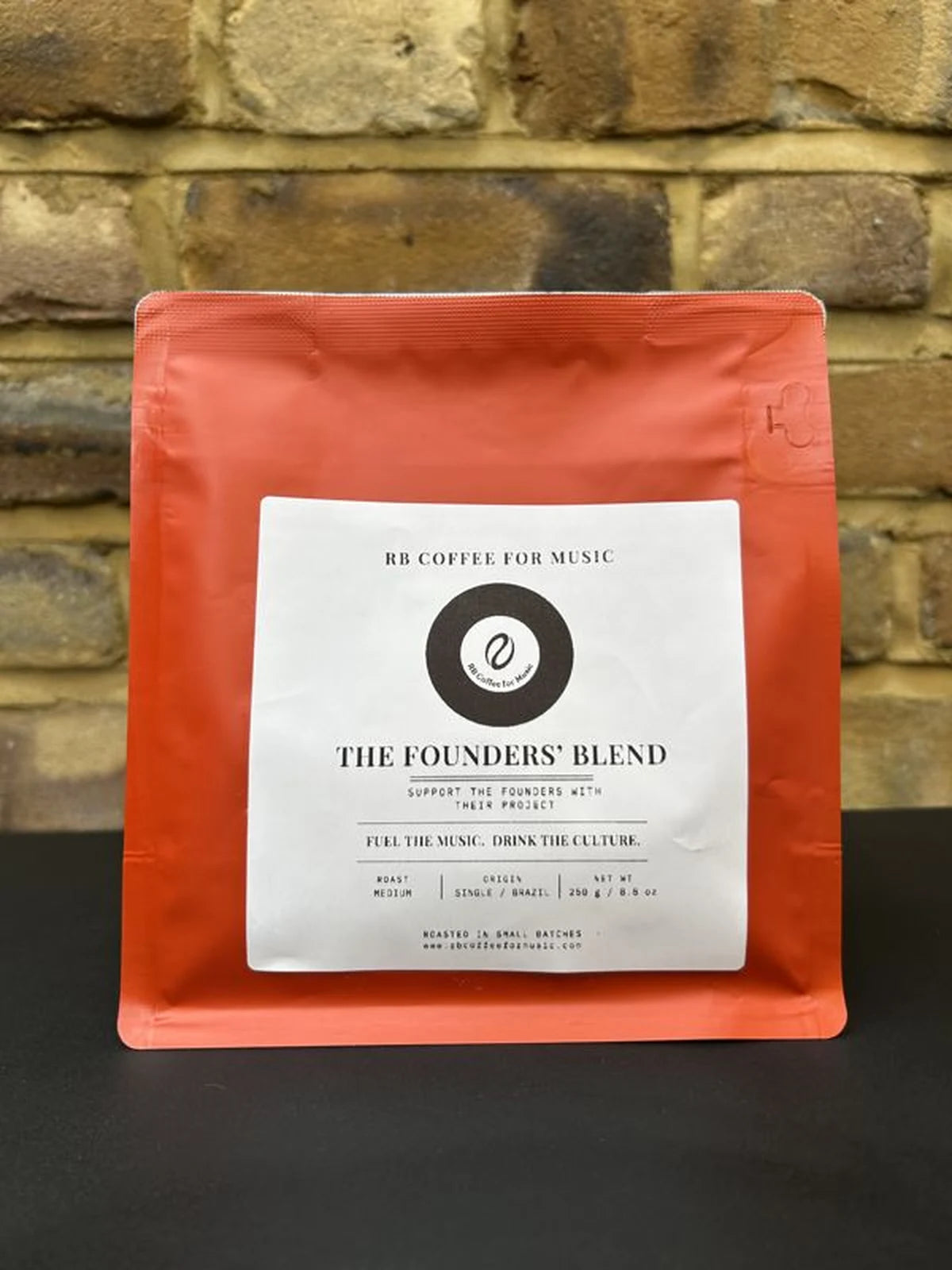 The Founders Blend – RB Coffee for Music coffee bag