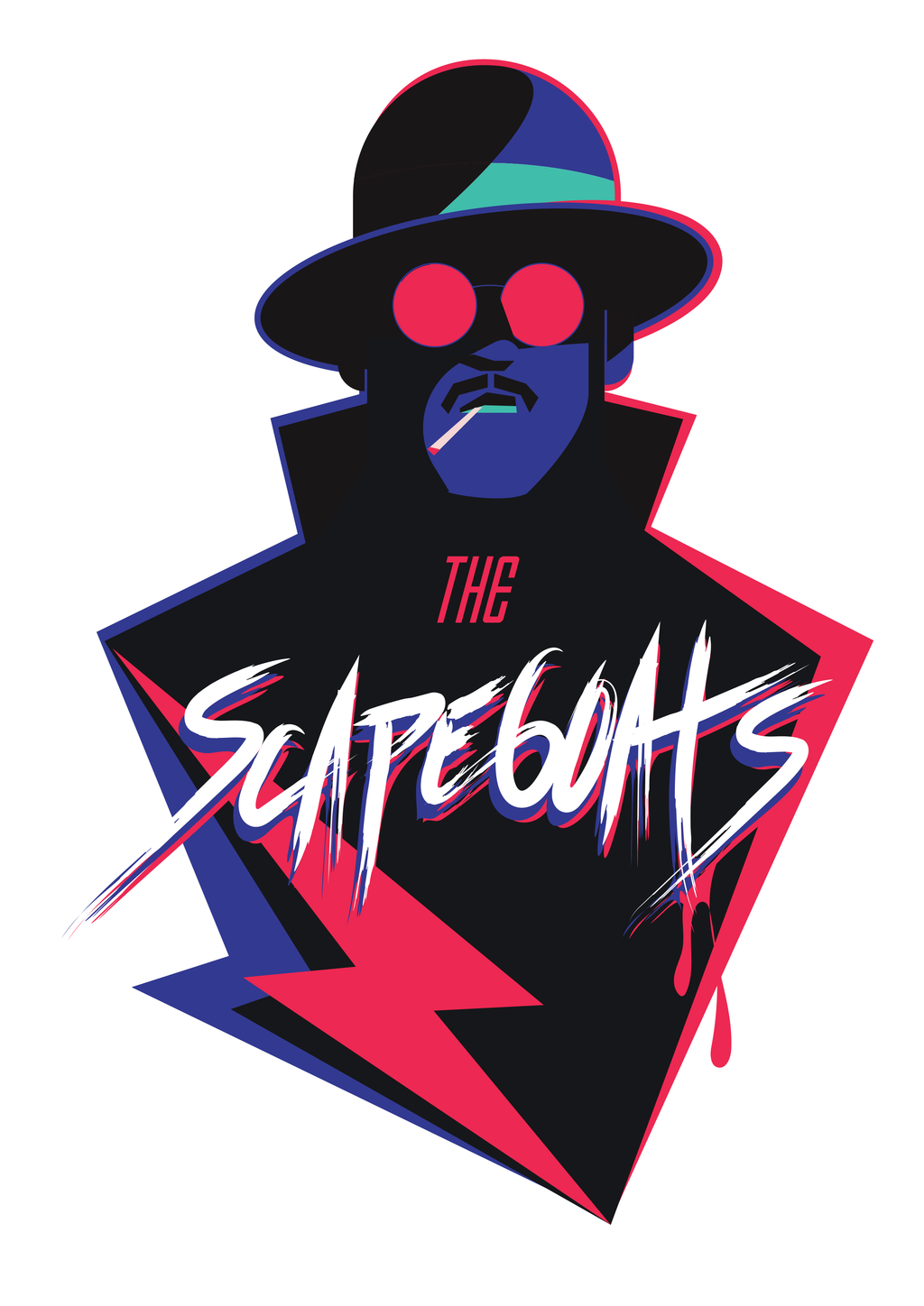 The Scapegoats band logo — The One blend